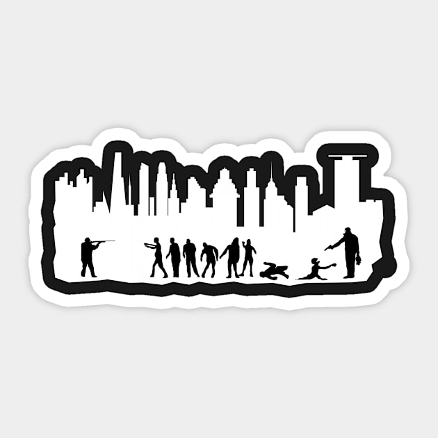 Zombie Killers Sticker by Bongonation